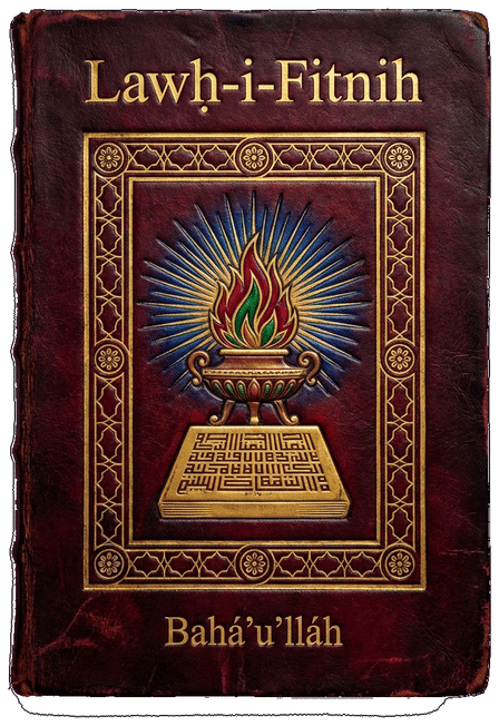 Lawḥ-i-Fitnih (Tablet of the Trial) by Bahá’u’lláh — book cover