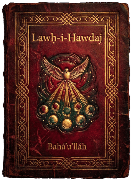 Lawḥ-i-Hawdaj (Tablet of the Howdah) by Bahá’u’lláh — book cover