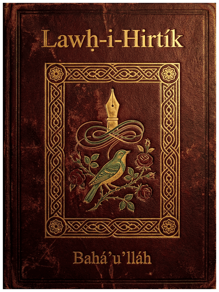 Lawḥ-i-Hirtík (Tablet of Hirtik) by Bahá’u’lláh — book cover