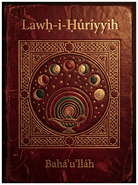 Lawḥ-i-Ḥúríyyih (Tablet of the Maid of Heaven) by Bahá’u’lláh — book cover