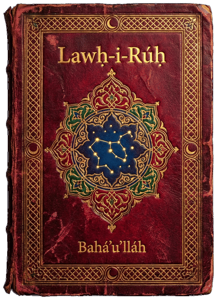 Lawḥ-i-Rúḥ (Tablet of the Spirit) by Bahá’u’lláh — book cover