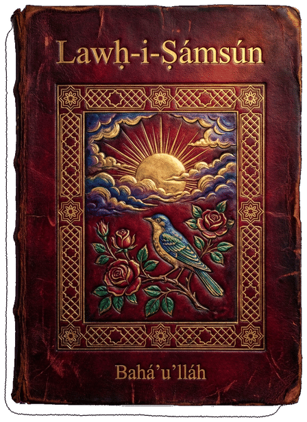 Lawḥ-i-Ṣámṣún (Tablet of Samsun) by Bahá’u’lláh — book cover