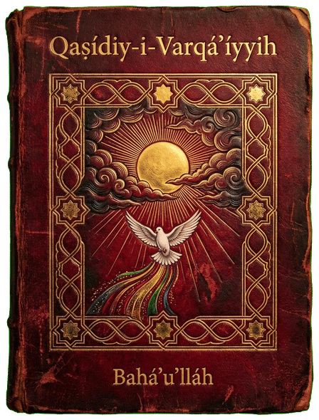 Qaṣídiy-i-Varqá’íyyih (Ode of the Dove) by Bahá’u’lláh — book cover