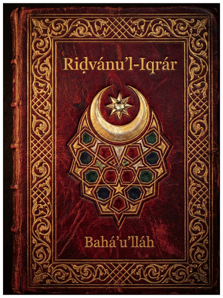 Riḍvánu’l-Iqrár (Paradise of Acknowledgment) by Bahá’u’lláh — book cover