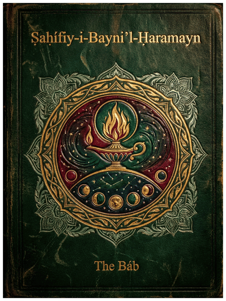 Ṣaḥífiy-i-Bayni’l-Ḥaramayn (Epistle between the Two Shrines) by The Báb — book cover