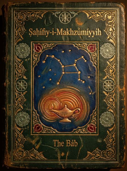 Ṣaḥífiy-i-Makhzúmíyyih (The Treasured Epistle) by The Báb — book cover