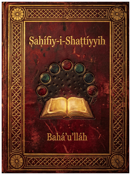 Ṣaḥífiy-i-Shaṭṭíyyih (Book of the River) by Bahá’u’lláh — book cover