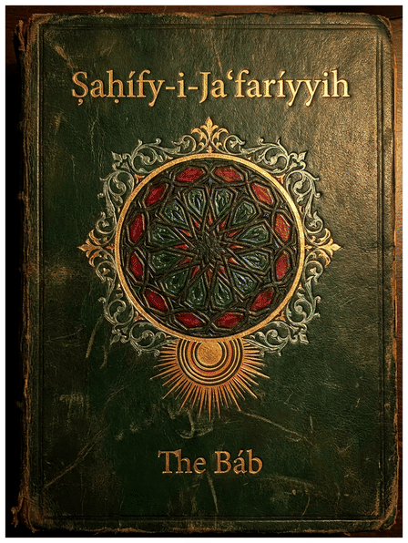Ṣaḥífy-i-Ja’faríyyih (The Ja’farian Scroll) by The Báb — book cover