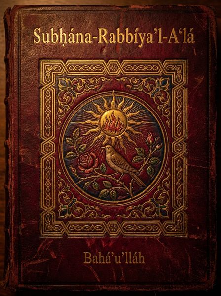 Subḥána-Rabbíya’l-A’lá (Glorified Is My Lord, the Most High) by Bahá’u’lláh — book cover