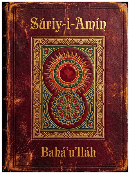 Súriy-i-Amín (Sura of the Faithful) by Bahá’u’lláh — book cover