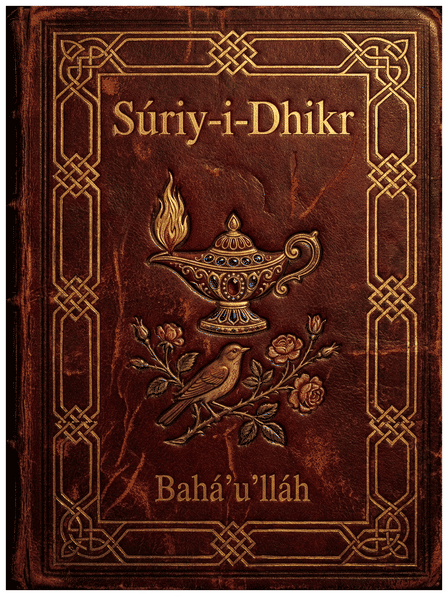 Súriy-i-Dhikr (Sura of Remembrance) by Bahá’u’lláh — book cover