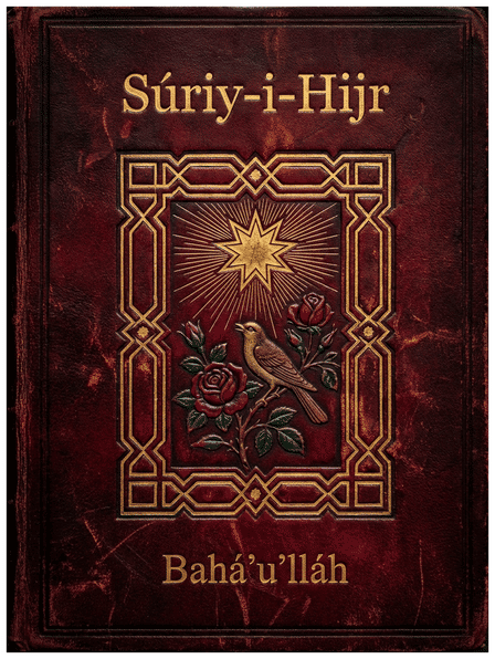 Súriy-i-Hijr (Sura of Separation) by Bahá’u’lláh — book cover