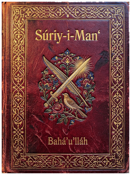 Súriy-i-Man’ (Sura of Prohibition) by Bahá’u’lláh — book cover