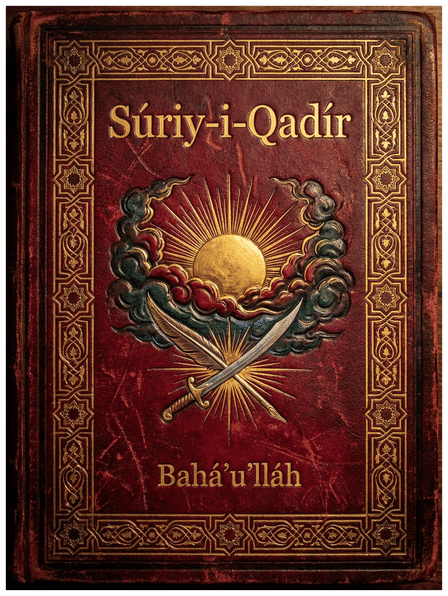 Súriy-i-Qadír (Sura of the Almighty) by Bahá’u’lláh — book cover