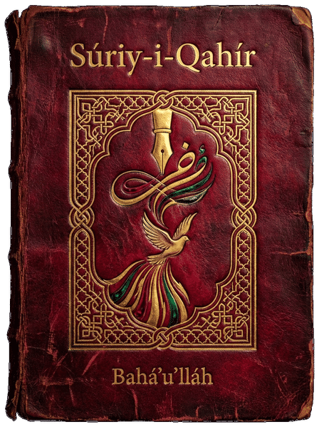 Súriy-i-Qahír (Sura of the All-Subduing) by Bahá’u’lláh — book cover