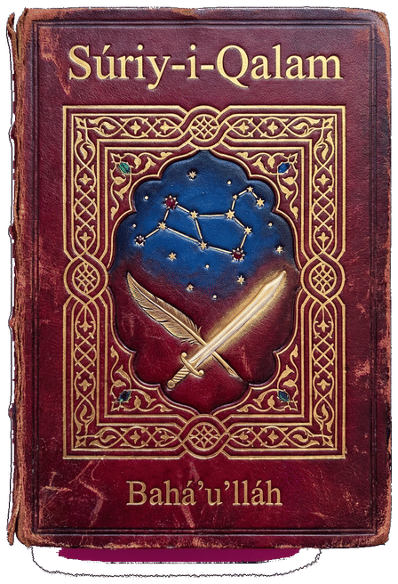 Súriy-i-Qalam (Sura of the Pen) by Bahá’u’lláh — book cover