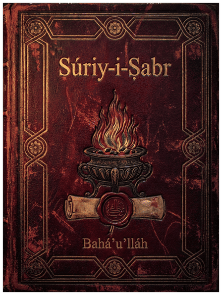 Súriy-i-Ṣabr (Sura of Patience) by Bahá’u’lláh — book cover