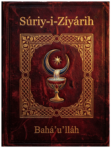 Súriy-i-Zíyárih (Sura of Visitation) by Bahá’u’lláh — book cover