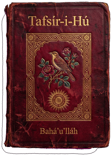 Tafsír-i-Hú (Commentary on ‘He’) by Bahá’u’lláh — book cover
