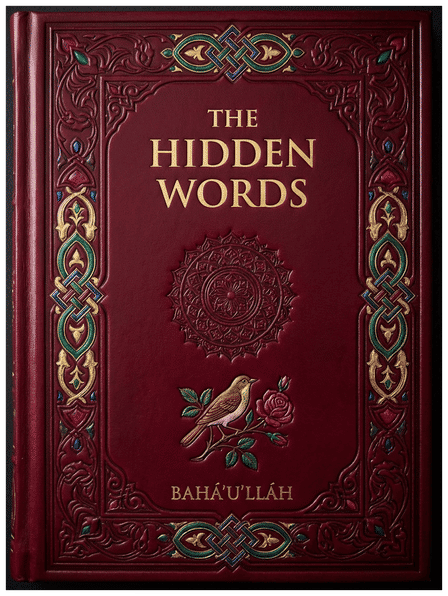 The Hidden Words by Bahá'u'lláh — translated by Shoghi Effendi, book cover