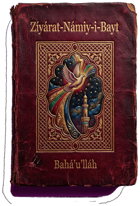 Zíyárat-Námiy-i-Bayt (Tablet of Visitation for the House) by Bahá’u’lláh — book cover