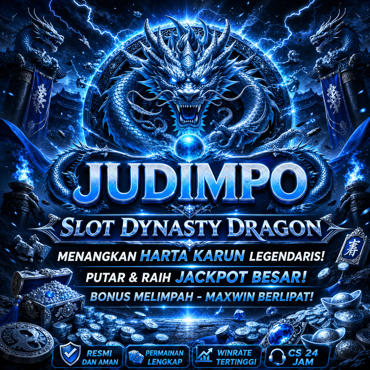 Dewaslot88 Game Dynasty Dragon Putaran Jackpot Mpo Slot 5000
