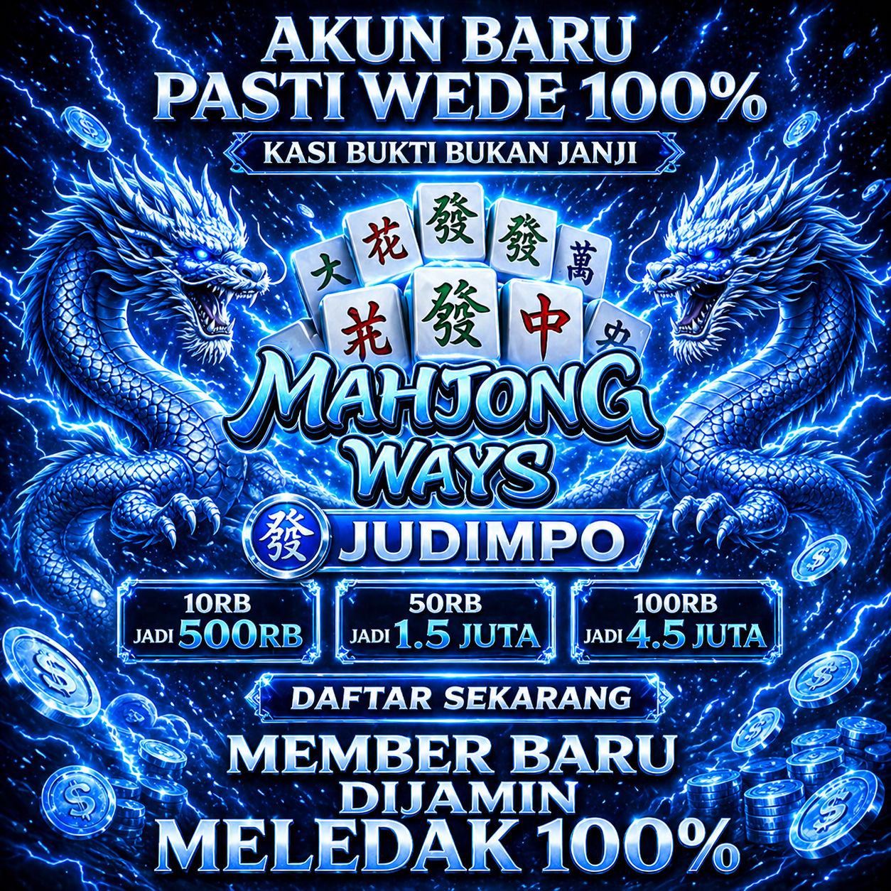 Judi Mpo Slot 5000 Login Mahjong Ways Akun Baru Djamin Wede 100%