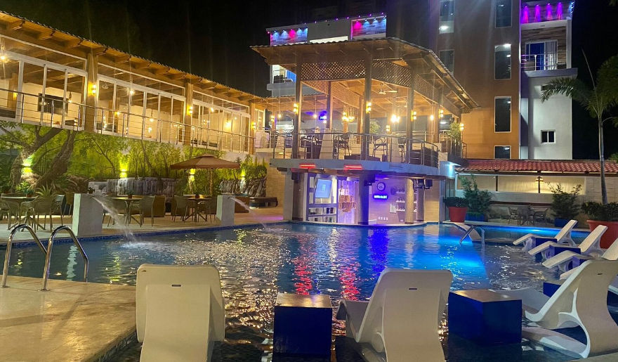 Halibut Hotel Punta Cana Entrance and Facilities