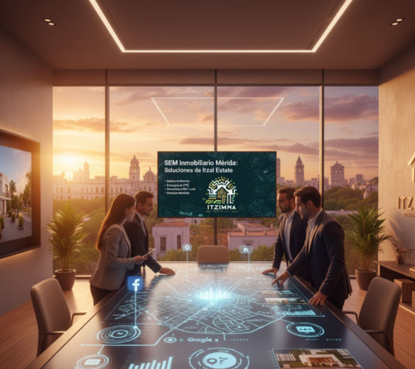 SEM Inmobiliario Mérida: Soluciones de Itzimna Real Estate para optimizar campañas de marketing de búsqueda.