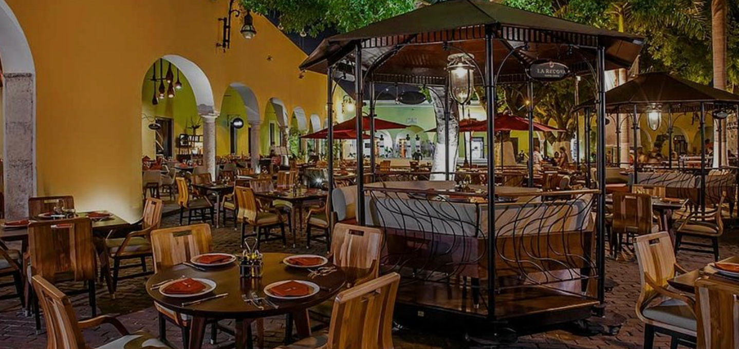 Una velada en la terraza de un restaurante de alta cocina en Santa Lucía.