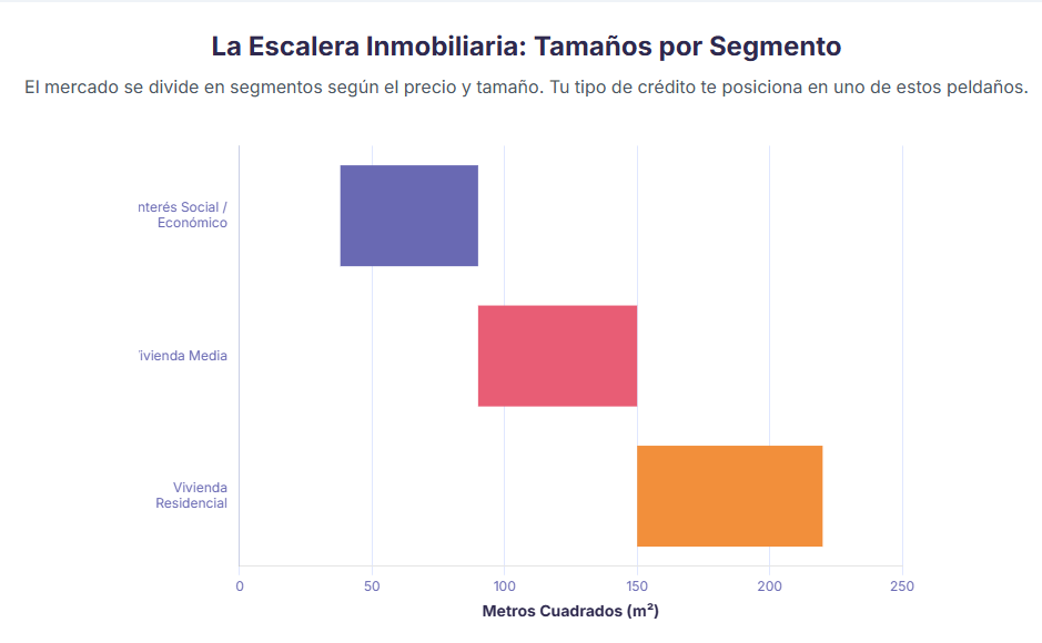 Infografía de los factores que influyen en el precio y el tamaño de las casas de Infonavit.