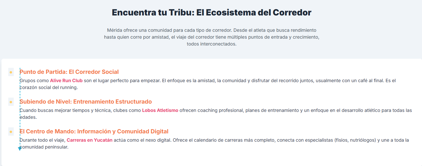 Tabla de datos que compara la participación en carreras por edad y género.