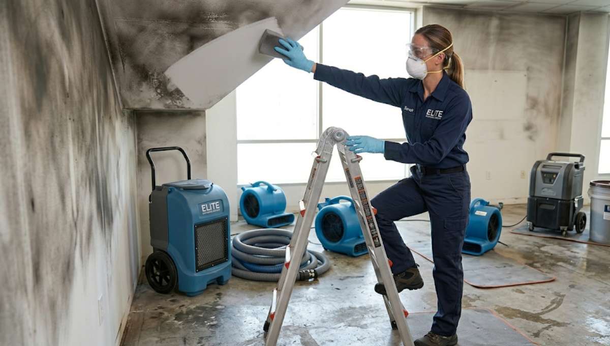 Water Damage After Firefighting in Frisco, TX