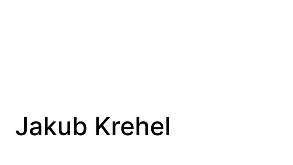 Jakub Krehel
