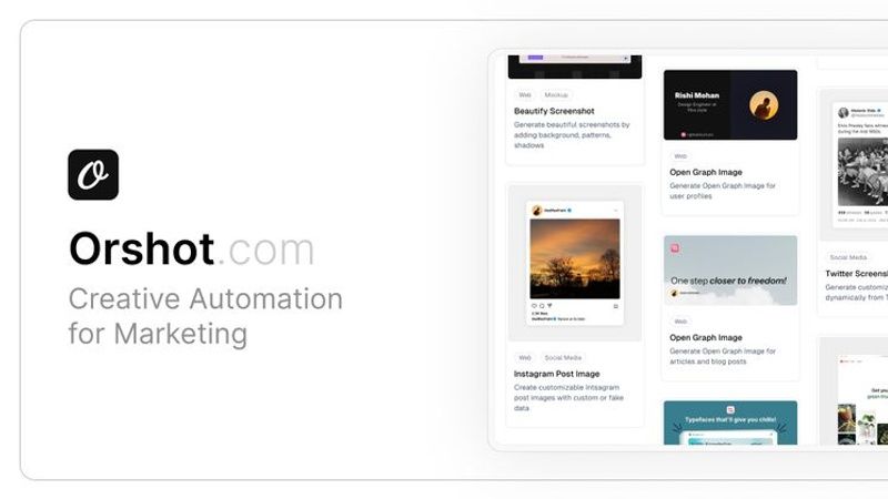 Orshot – Creative Automation for Marketing
