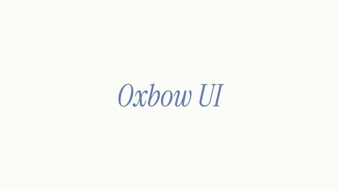 Oxbow