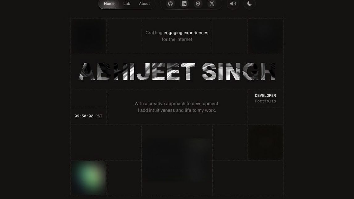 Screenshot of abjt