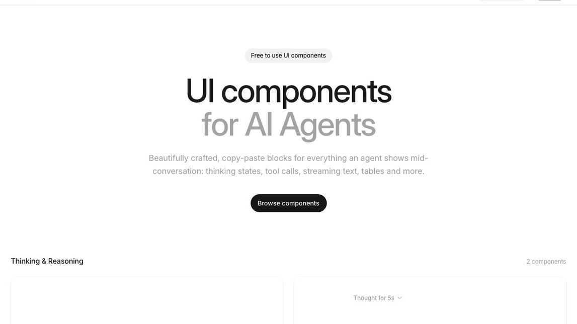 Screenshot of AIcss