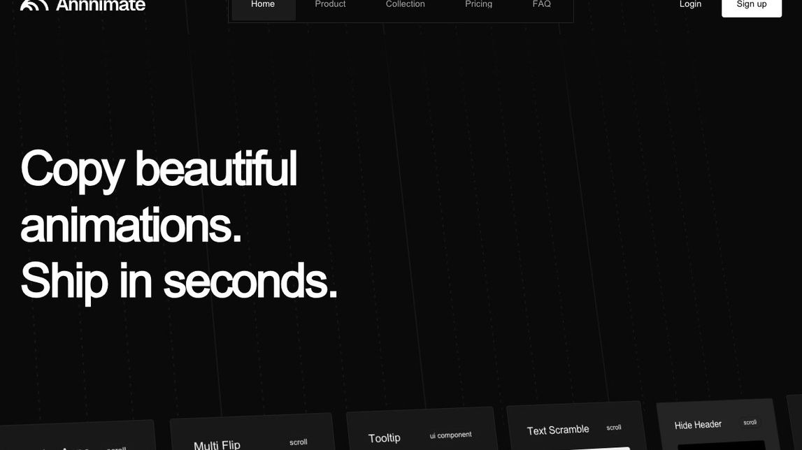 Screenshot of Annnimate