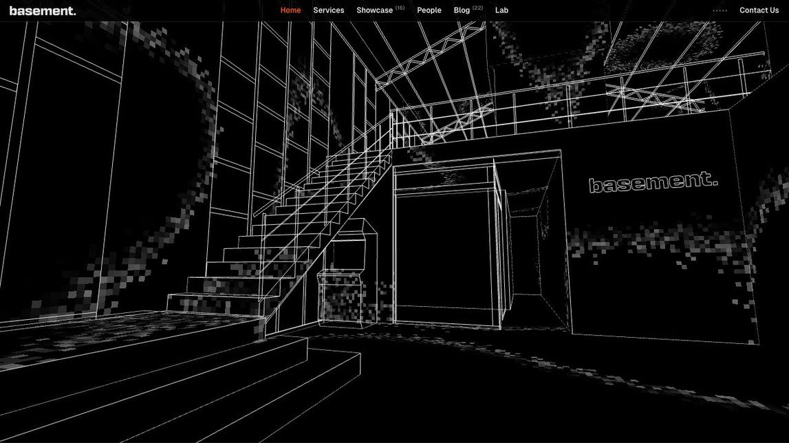 Screenshot of basement.studio