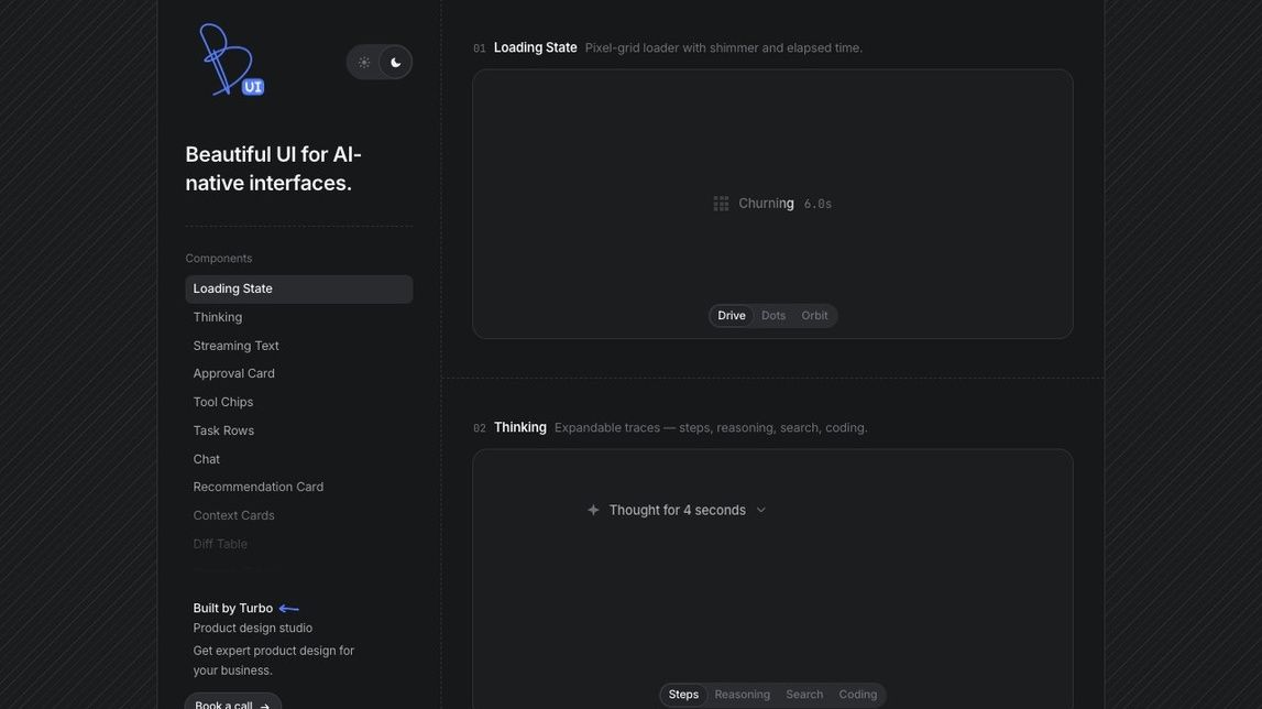 Screenshot of Beautiful UI