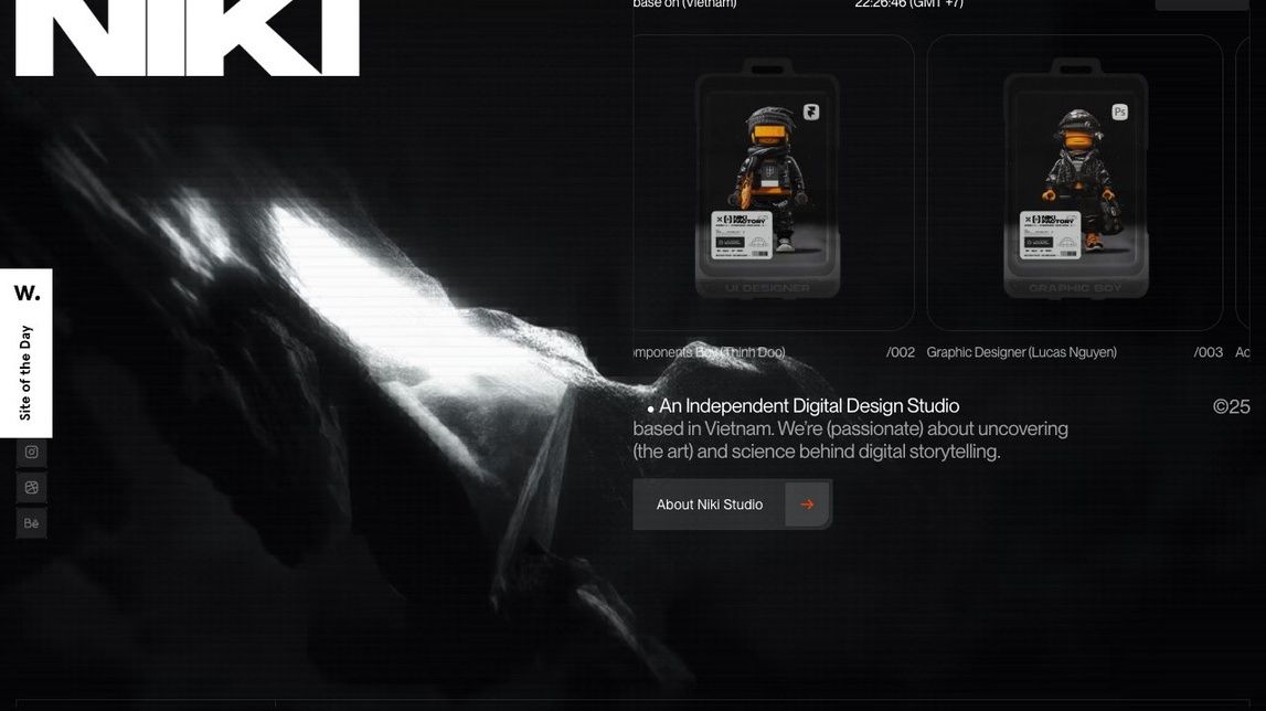 Screenshot of NIKI Studio
