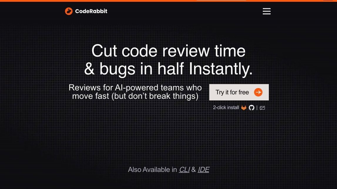 Screenshot of CodeRabbit