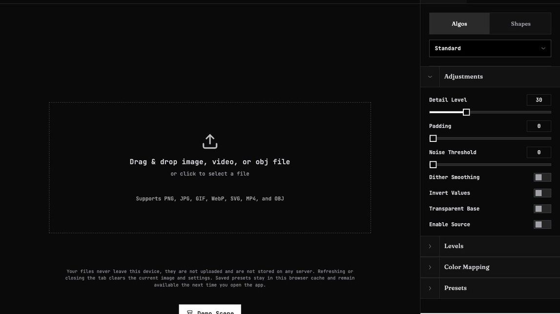 Screenshot of DitherKit