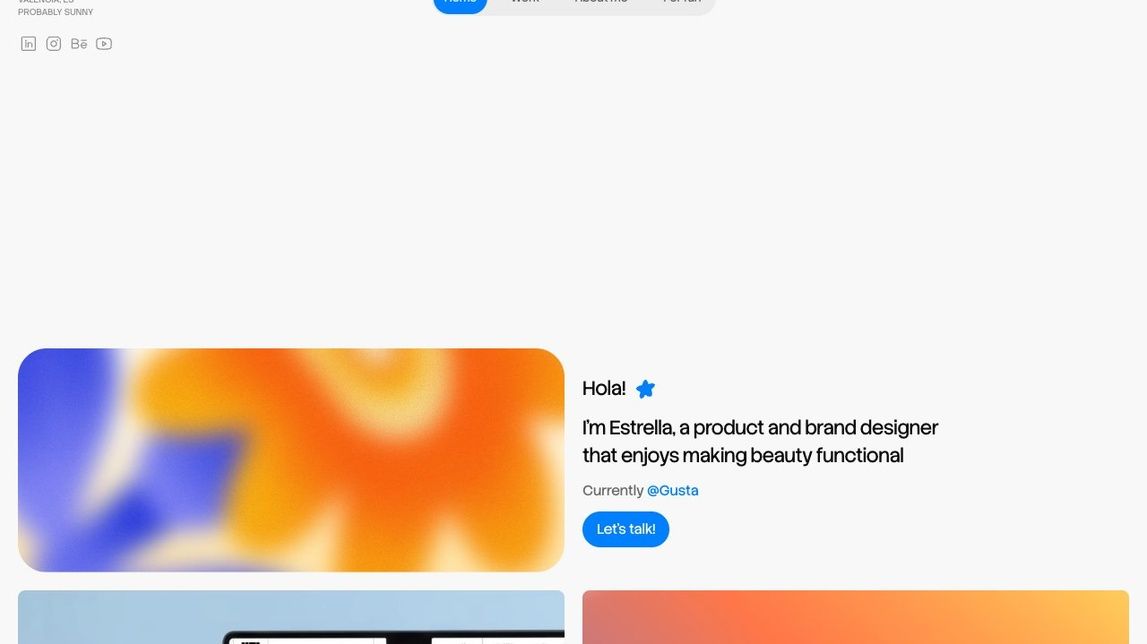 Screenshot of Estrella Gracia