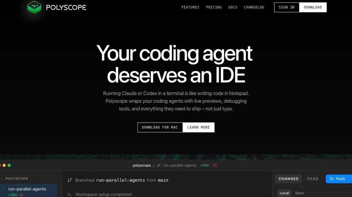 Screenshot of Polyscope