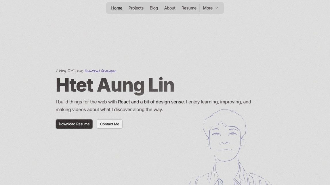 Screenshot of Htet Aung Lin