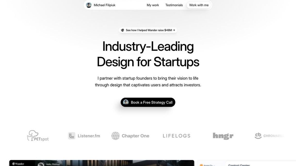 Screenshot of Michael Filipiuk