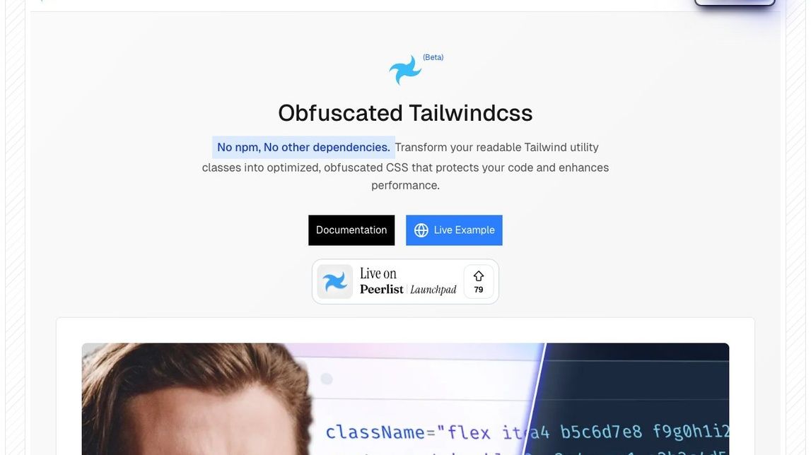 Screenshot of Obfustail