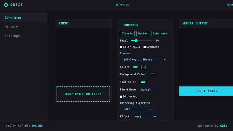 ASCII Art Generator